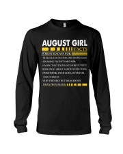 AUGUST GIRL FACTS Long Sleeve Tee tile