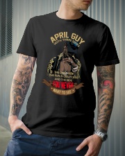 APRIL GUY WITH THREE SIDES Classic T-Shirt lifestyle-mens-crewneck-front-6