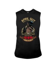 APRIL GUY WITH THREE SIDES Sleeveless Tee thumbnail