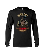 APRIL GUY WITH THREE SIDES Long Sleeve Tee thumbnail