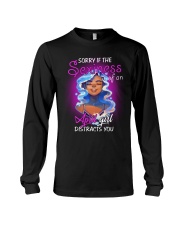 THE SEXINESS OF AN APRIL GIRL DISTRACTS YOU Long Sleeve Tee thumbnail