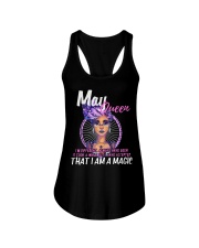 MAY QUEEN IS A MAGIC Ladies Flowy Tank thumbnail