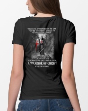 DEVIL WHISPERED - WARRIOR OF CHRIST Ladies T-Shirt lifestyle-women-crewneck-back-4