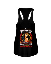 AS A FEBRUARY GIRL Ladies Flowy Tank thumbnail