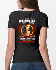AS A FEBRUARY GIRL Ladies T-Shirt lifestyle-women-crewneck-back-4