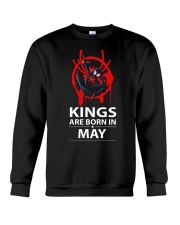 KINGS ARE BORN IN MAY Crewneck Sweatshirt thumbnail