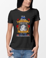 JUNE GIRL WAS BORN WITH MY HEART ON MY SLEEVE Ladies T-Shirt lifestyle-women-crewneck-front-10