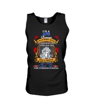 JUNE GIRL WAS BORN WITH MY HEART ON MY SLEEVE Unisex Tank thumbnail