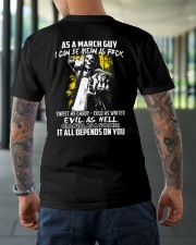 AS A MARCH GUY Classic T-Shirt lifestyle-mens-crewneck-back-3