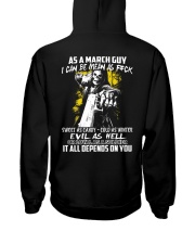 AS A MARCH GUY Hooded Sweatshirt thumbnail