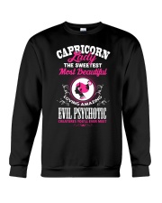 CAPRICORN LADY - THE SWEETEST MOST BEAUTIFUL Crewneck Sweatshirt thumbnail