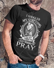 JUST PRAY - WARRIOR OF CHRIST Classic T-Shirt lifestyle-mens-crewneck-front-4