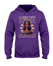 CAPRICORN WOMAN - THE SOUL OF A MERMAID Hooded Sweatshirt front