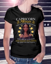CAPRICORN WOMAN - THE SOUL OF A MERMAID Ladies T-Shirt lifestyle-women-crewneck-front-7