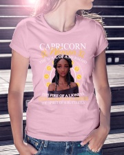 CAPRICORN WOMAN - THE SOUL OF A MERMAID Ladies T-Shirt lifestyle-women-crewneck-front-7