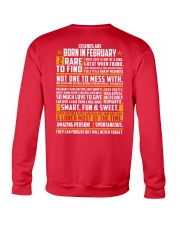LEGENDS ARE BORN IN FEBRUARY Crewneck Sweatshirt back
