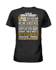 LEGENDS ARE BORN IN FEBRUARY Ladies T-Shirt thumbnail