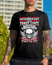 I'M A SEPTEMBER GUY - I HAVE 3 SIDES Classic T-Shirt lifestyle-mens-crewneck-front-8