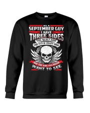 I'M A SEPTEMBER GUY - I HAVE 3 SIDES Crewneck Sweatshirt thumbnail