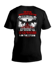 DEVIL WHISPERED - CAPRICORN V-Neck T-Shirt thumbnail