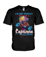 I'M A CAPRICORN SO CLOSE ENOUGH V-Neck T-Shirt thumbnail