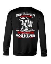 AS AN OCTOBER GUY - I HAVE 3 SIDES Crewneck Sweatshirt thumbnail
