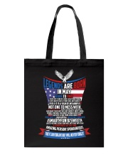 LEGENDS ARE BORN IN MAY Tote Bag thumbnail