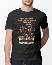 I'M A GRUMPY OLD MAN - I WAS BORN IN JANUARY Classic T-Shirt lifestyle-mens-crewneck-front-13