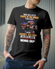 I'M A GRUMPY OLD MAN - I WAS BORN IN JANUARY Classic T-Shirt lifestyle-mens-crewneck-front-6