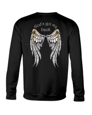 GOD'S GOT MY BACK - WARRIOR OF CHRIST Crewneck Sweatshirt thumbnail
