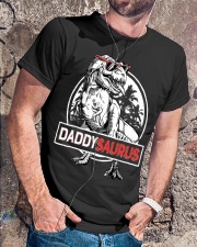 DADDY SAURUS Classic T-Shirt lifestyle-mens-crewneck-front-4