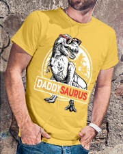 DADDY SAURUS Classic T-Shirt lifestyle-mens-crewneck-front-4