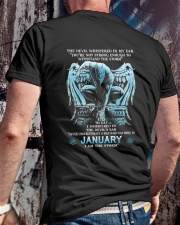 DEVIL WHISPERED - JANUARY MAN Classic T-Shirt lifestyle-mens-crewneck-back-2