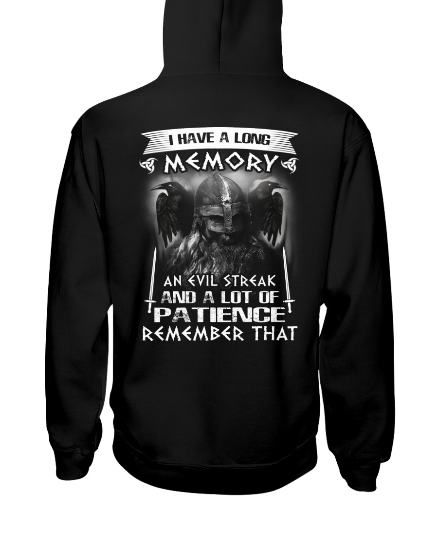 VIKINGS VALHALLA - PATIENCE Hooded Sweatshirt