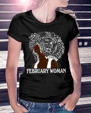 FEBRUARY BLACK WOMAN Ladies T-Shirt lifestyle-women-crewneck-front-7
