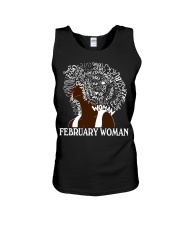 FEBRUARY BLACK WOMAN Unisex Tank thumbnail