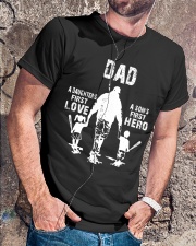 FIRST LOVE AND FIRST HERO Classic T-Shirt lifestyle-mens-crewneck-front-4