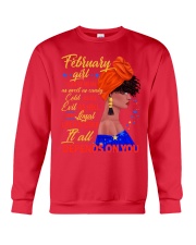 FEBRUAR GIRL - IT ALL DEPENDS ON YOU Crewneck Sweatshirt front