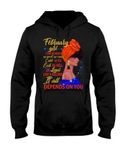 FEBRUAR GIRL - IT ALL DEPENDS ON YOU Hooded Sweatshirt thumbnail