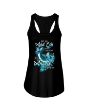 APRIL GIRL BELIEVE THERE ARE ANGELS AMONG US Ladies Flowy Tank thumbnail