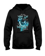 APRIL GIRL BELIEVE THERE ARE ANGELS AMONG US Hooded Sweatshirt thumbnail