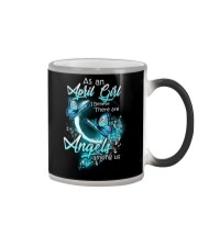 APRIL GIRL BELIEVE THERE ARE ANGELS AMONG US Color Changing Mug thumbnail