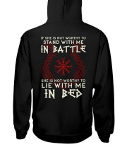 VIKINGS VALHALLA - STAND WITH ME Hooded Sweatshirt back