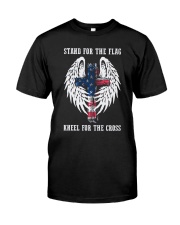 STAND FOR THE FLAG - WARRIOR OF CHRIST Classic T-Shirt thumbnail