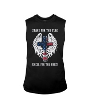 STAND FOR THE FLAG - WARRIOR OF CHRIST Sleeveless Tee thumbnail