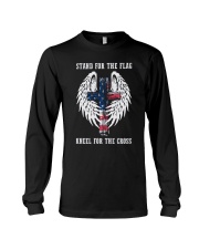 STAND FOR THE FLAG - WARRIOR OF CHRIST Long Sleeve Tee thumbnail