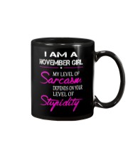 I AM A NOVEMBER GIRL Mug thumbnail