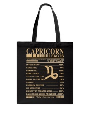 CAPRICORN FACTS Tote Bag thumbnail