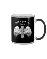 GOD'S GOT MY BACK - WARRIOR OF CHRIST Color Changing Mug thumbnail