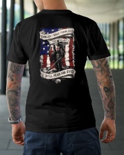 THROUGH THE VALLEY - WARRIOR OF CHRIST Classic T-Shirt lifestyle-mens-crewneck-back-3